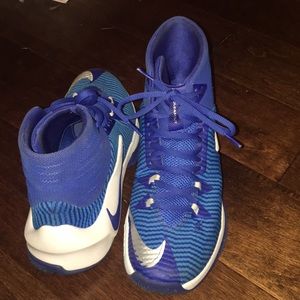 Nike Shoes - Nike Blue Hyper-dunks Nike Shoes - Nike Blue Hyper-dunks